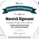 Diploma Istruttore Maverick Digiovanni