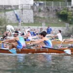 Partenza 4 + di punta Yole Campionato Europeo