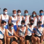 Premiazioni Lignano 2020 Bronzo 4 + Senior beach rowing