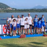 2 di coppia master medaglia d'argento