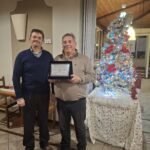 Celebrazione  10 anni dalla fondazione della ASD Canottieri Verbanese  I fondatori Presidente Dario Sottocornola e Vicepresidente Paolo Demalde'