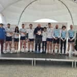 2 di coppia senior Canottieri Verbanese medaglia d'argento